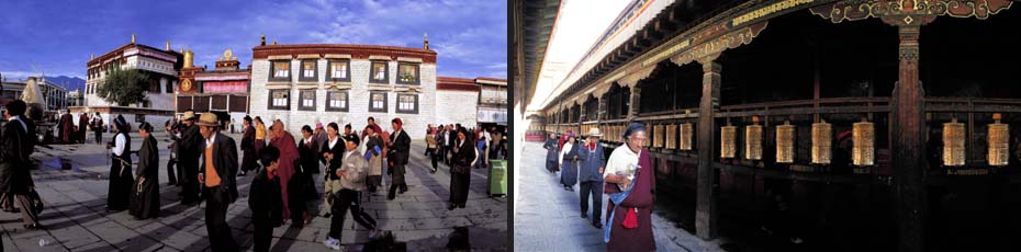 Barkor, Lhasa / D��khang, Cuglagkhang, Lhasa